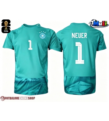 Německo Manuel Neuer #1 Brankář Domácí Dres MS 2026 Krátkým Rukávem